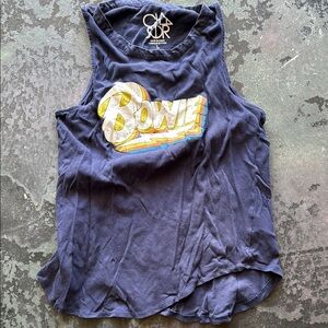 Chaser Blue Sleeveless Muscle Tee